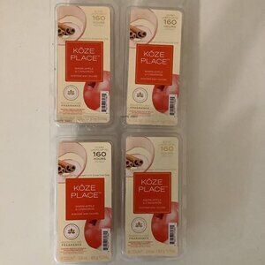 Koze Place Warm Apple & Cinnamon Wax Melts With Room Filling Fragrance 4Packs